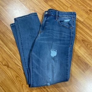 Old Navy High Rise Power Slim Straight Jean